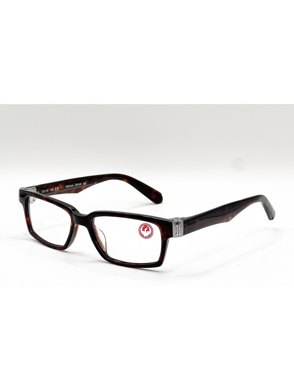 Dragon Skitmore DR108 206 Dark Tortoise Full Rim Authentic Eyeglass Frames 52-16
